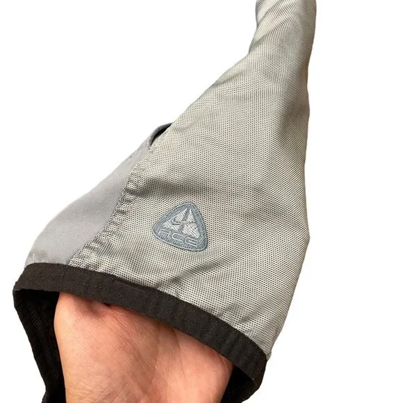 Vintage Y2K Nike x ACG Men's S Utility Full Zip Vest Blue w Cargo Pockets - Picture 6 of 9